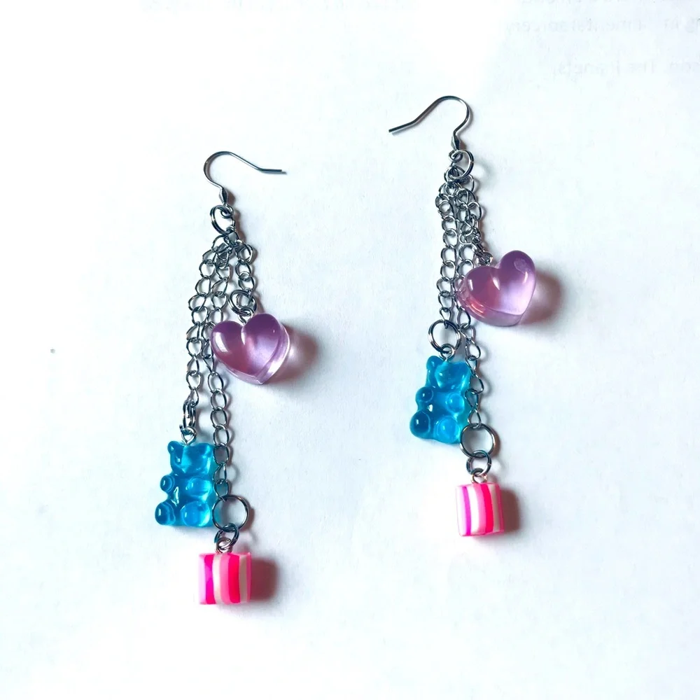 Candy Cute Kawaii Handmade Earrings